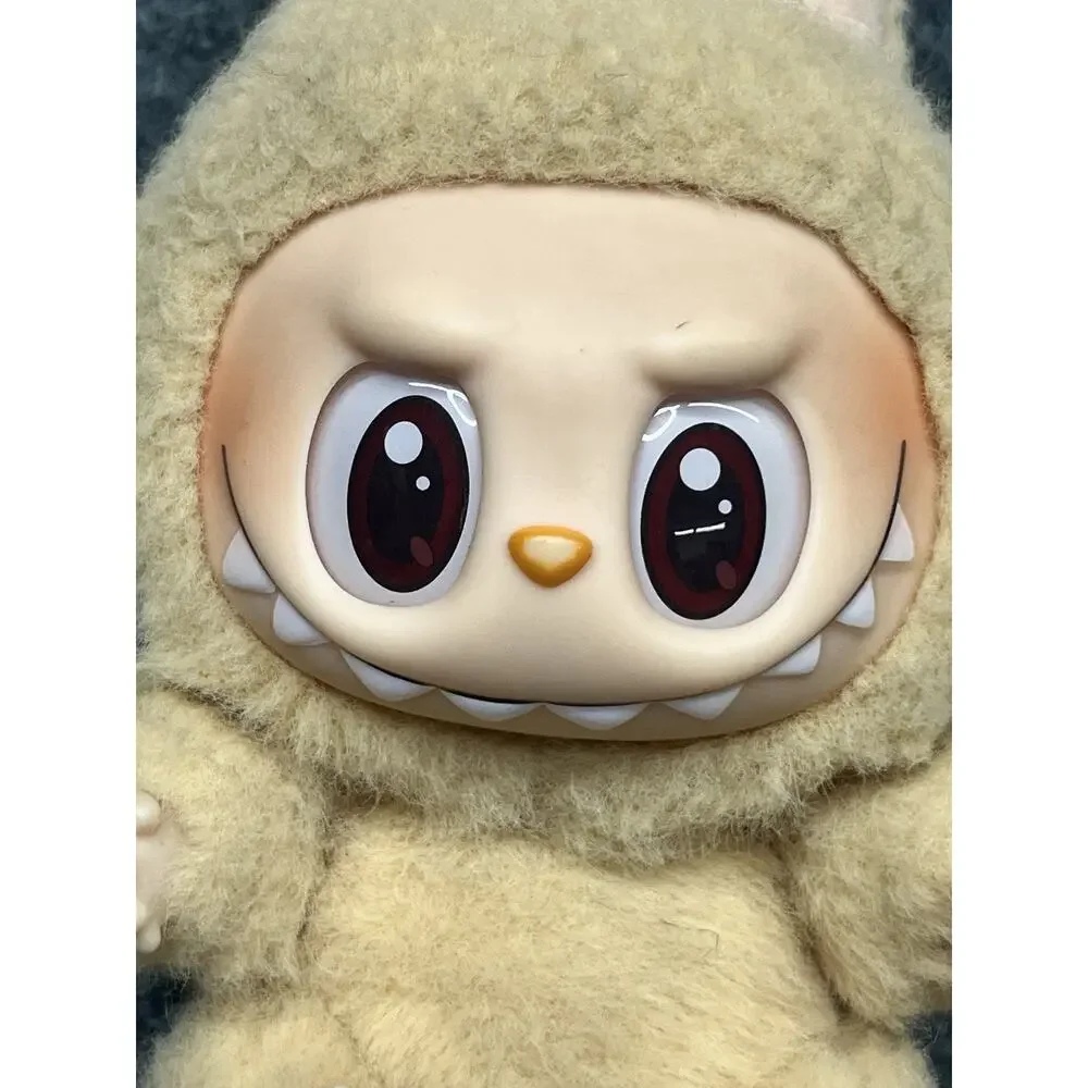 Pop Mart Labubu The Monsters Have a Seat Vinyl Plush Baba Beige Preowned No Box